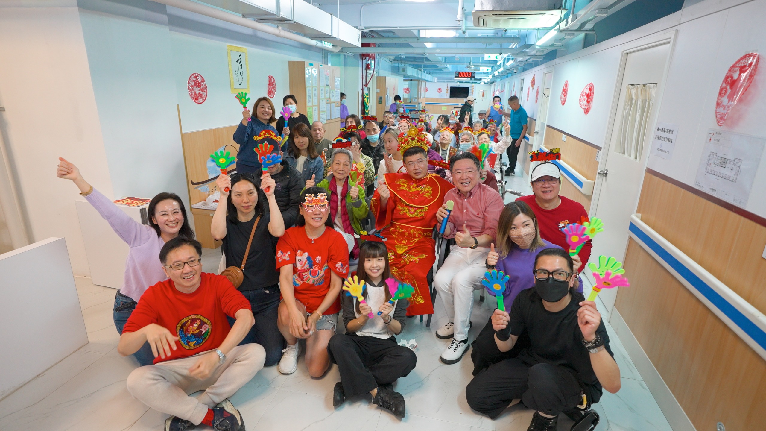 護老院新年義工活動